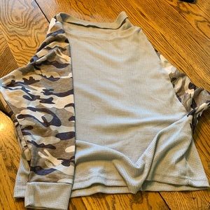 Camouflage pajama set